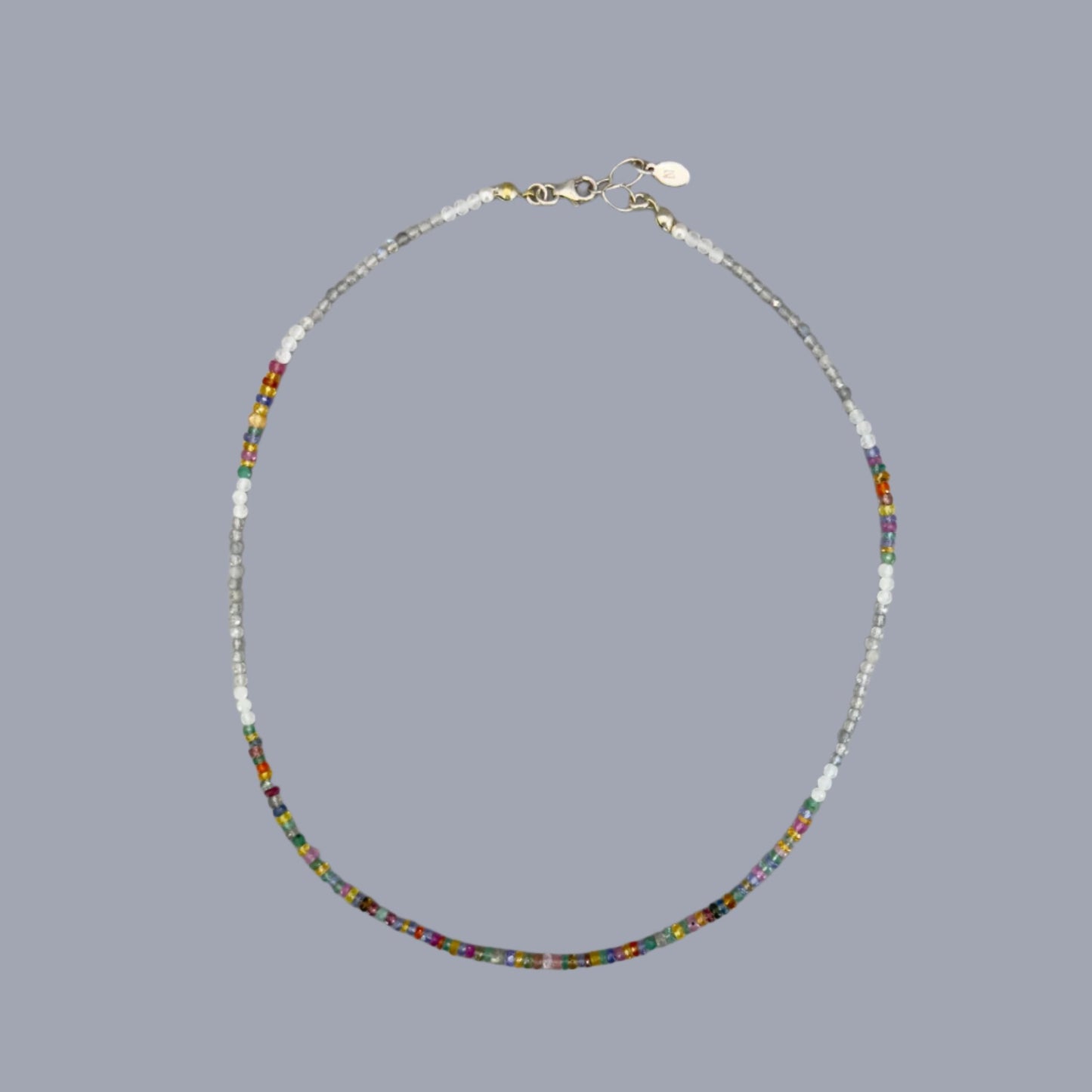 Gemstone Bead Necklace: Naples
