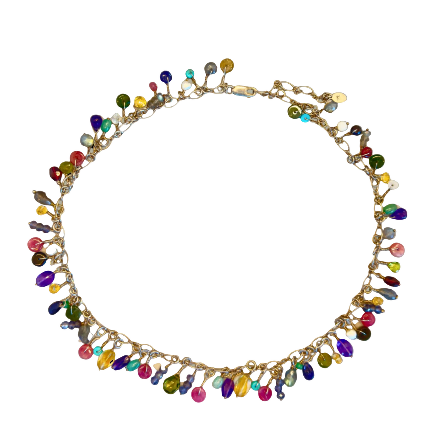 Dangle Gemstone Necklace: Tamalpais