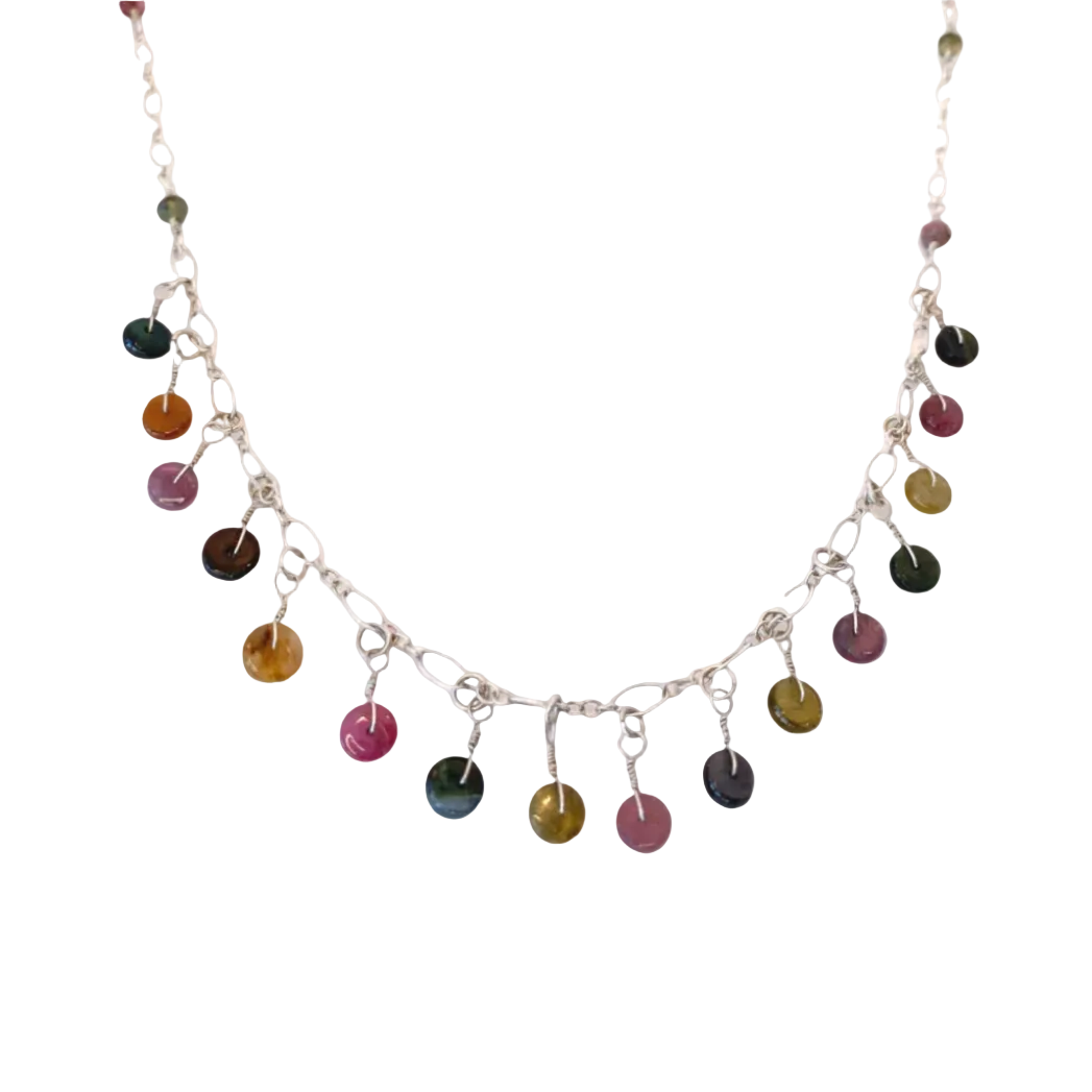 Dangle Gemstone Necklace: Lagunitas