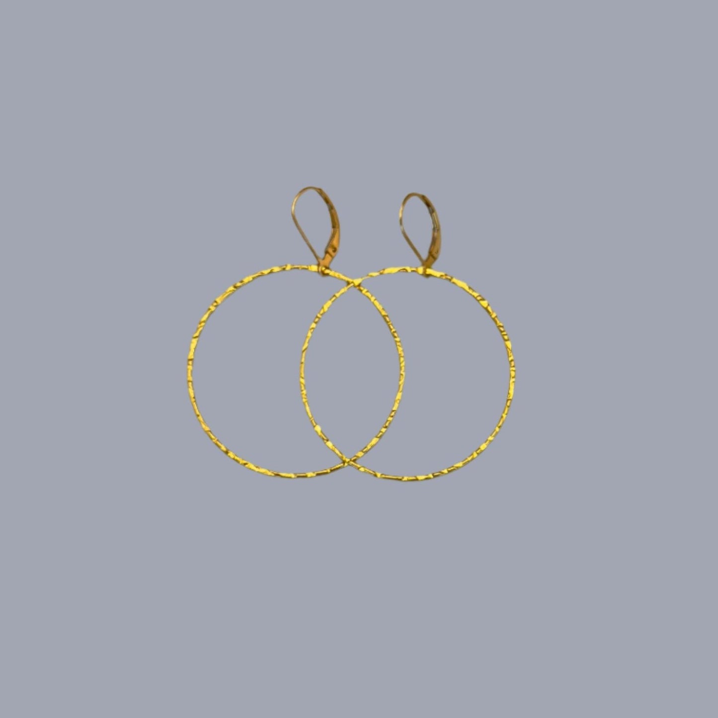 Hoop Earrings in Gold