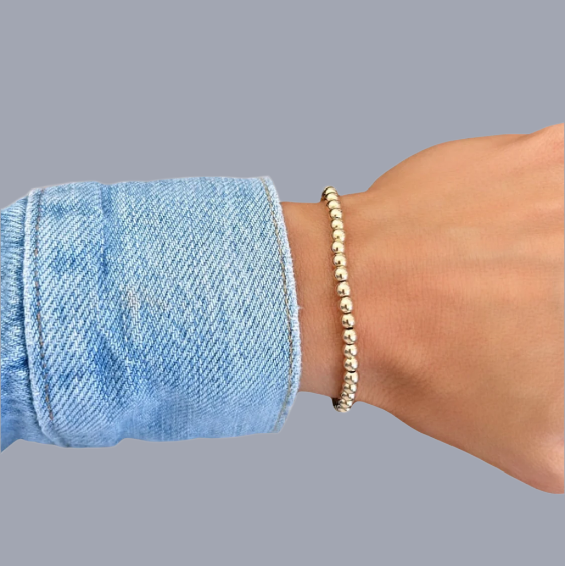 Gold Ball Bracelet