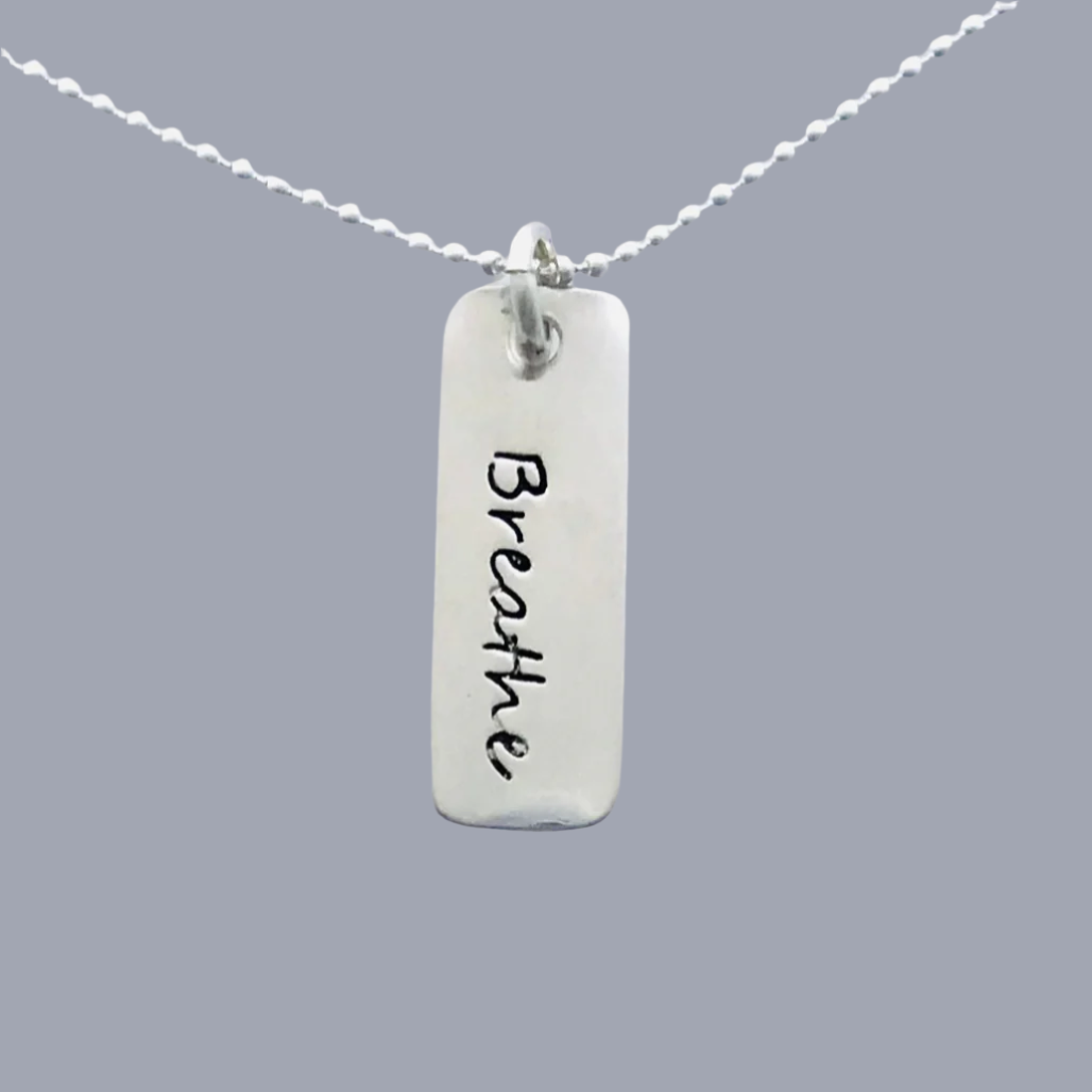 Charm Necklace: Breathe