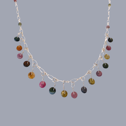 Dangle Gemstone Necklace: Lagunitas