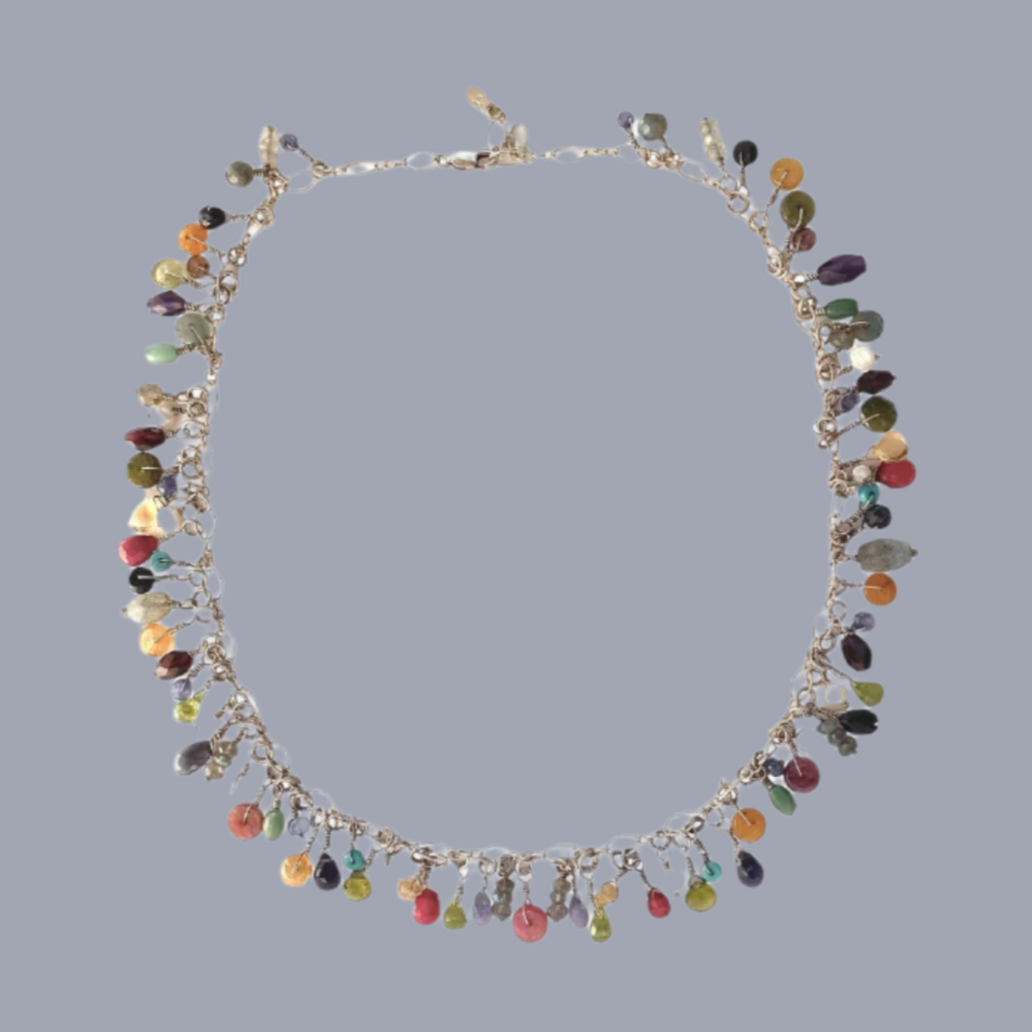 Dangle Gemstone Necklace: San Geronimo